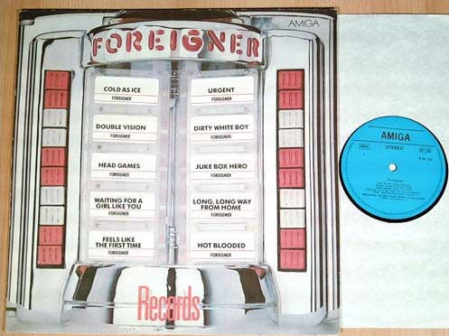 AMIGA-Schallplatte: Foreigner - Records
