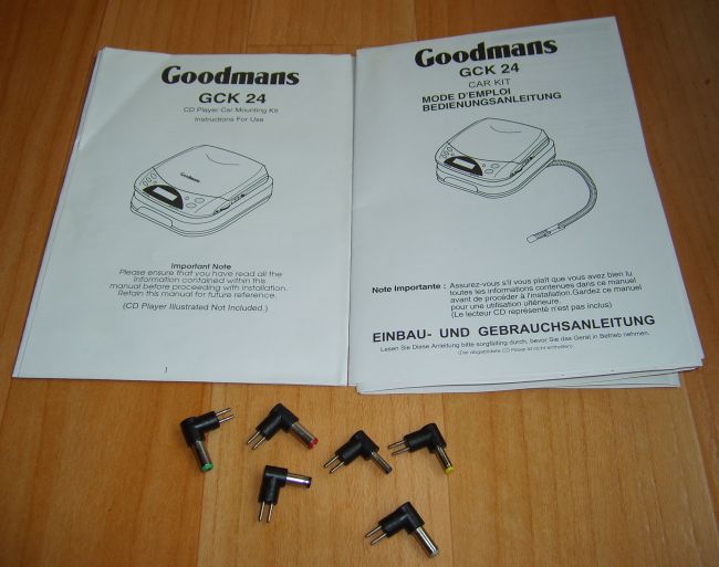  Goodmans GCK 24 Car Kit Bedienungsanleitung