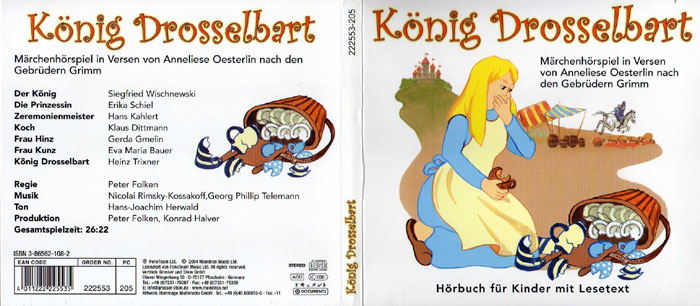 König Drosselbart Hörbuch-CD