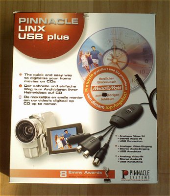 Pinnacle LINX USB plus incl. Software