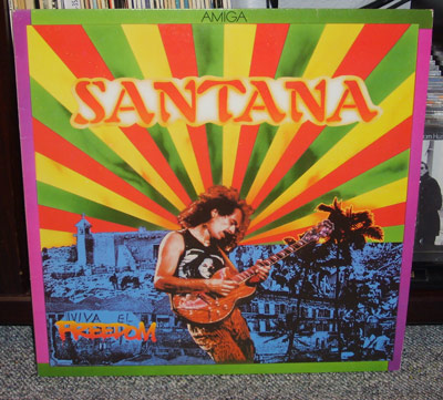 AMIGA Lizenz-Schallplatte: Santana - Freedom