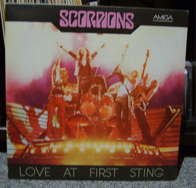 AMIGA-Schallplatte: Scorpions - LOVE AT FIRST STING